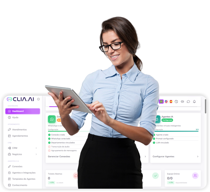 CRM e controle total